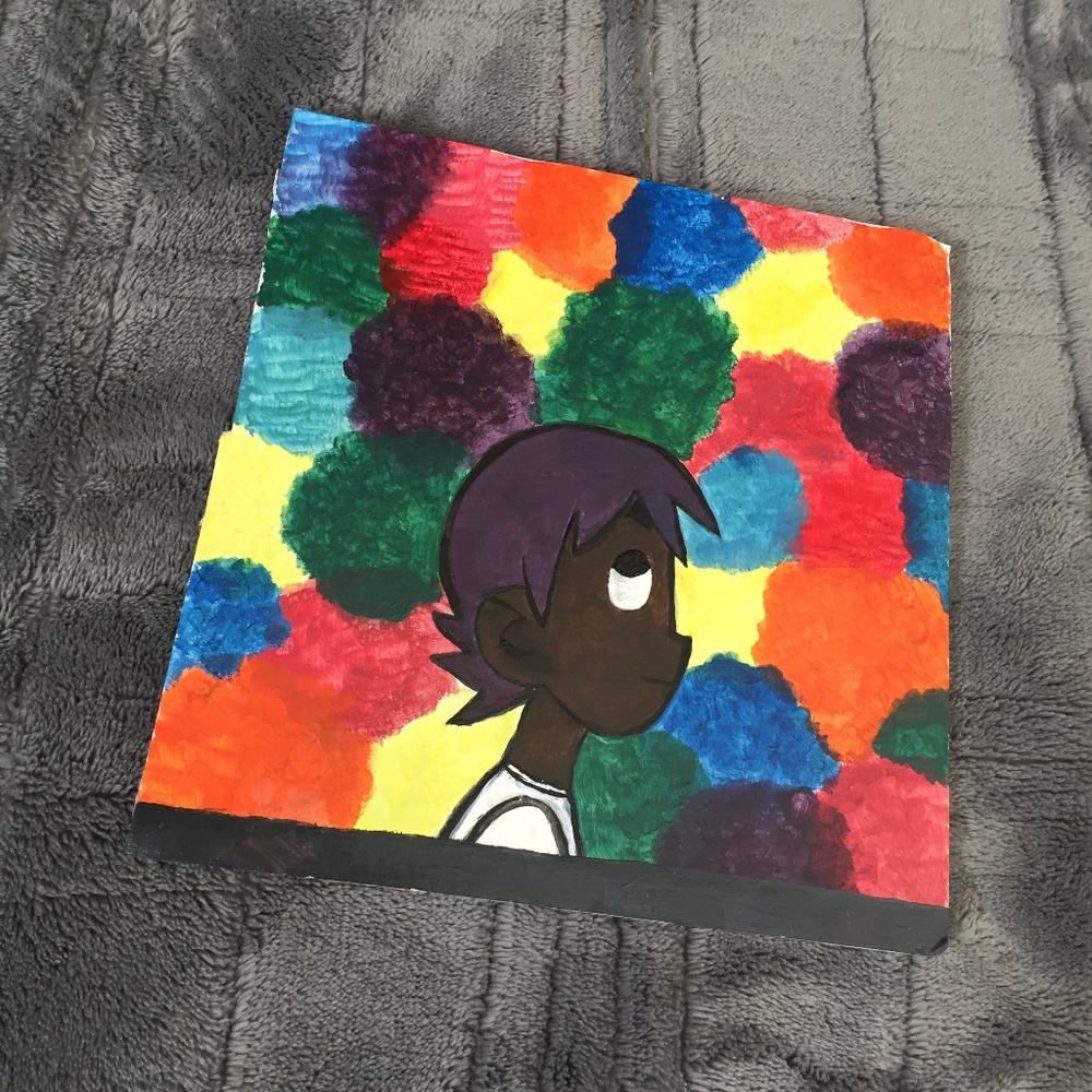 lil uzi vert cartoon inspired art